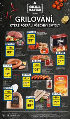 akční leták Tesco 10.7.2024-16.7.2024
