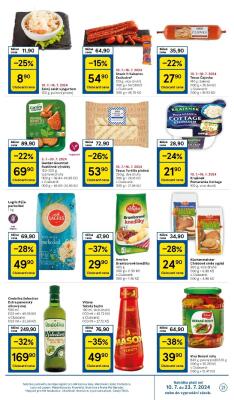 akční leták Tesco 10.7.2024-16.7.2024