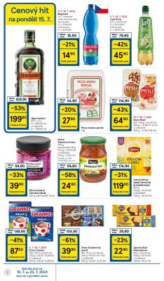 akční leták Tesco 10.7.2024-16.7.2024