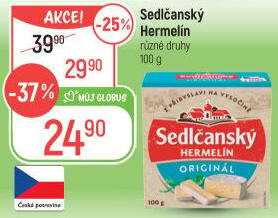 Sýr Hermelín Sedlčanský