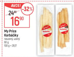 Sýr korbáčky My price
