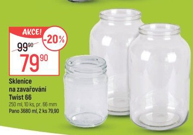 Zavařovací sklenice Twist