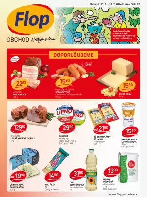 akční leták FLOP 10.7.2024-16.7.2024