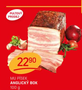 Anglický bok Maso uzeniny Písek