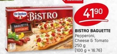Bageta k rozpečení mražená Bistro Dr. Oetker
