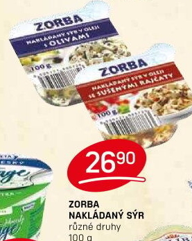 Nakládaný sýr v oleji Zorba