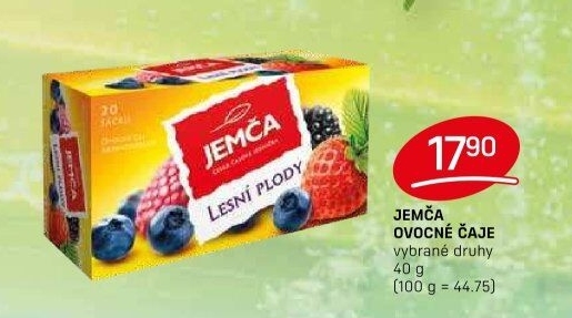 Ovocný čaj Jemča