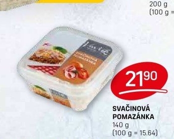 Pomazánka svačinová Lahůdky Vavřík