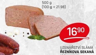 Řezníkova sekaná Sláma
