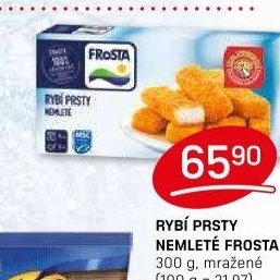 Rybí prsty nemleté mražené Frosta