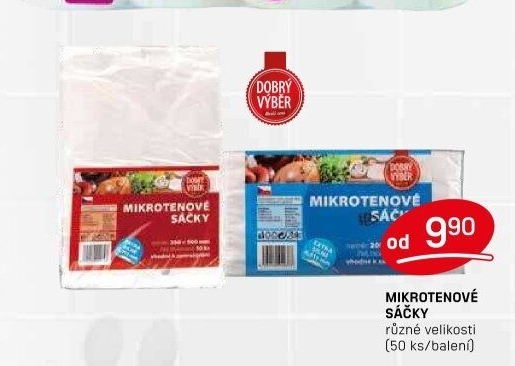 Sáčky mikrotenové Dobrý Výběr