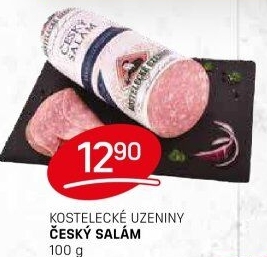 Salám český Kostelecké uzeniny