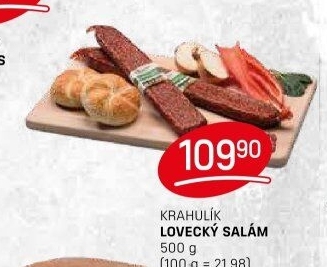 Salám lovecký Krahulík