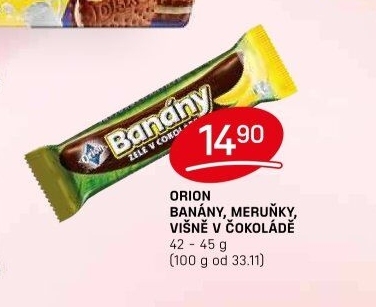 Tyčinka Meruňky v čokoládě Orion