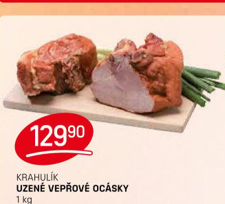 Vepřové ocásky uzené Krahulík