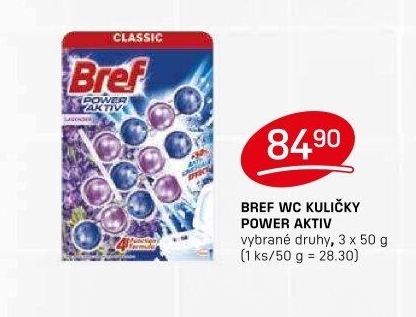 WC blok tuhý Power Aktiv Bref