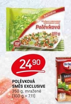 Zeleninová polévková směs mražená exclusive