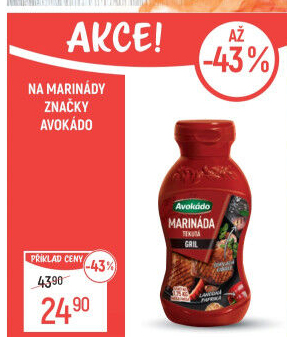 Marináda Avokádo
