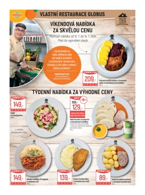 akční leták Globus 10.7.2024-16.7.2024