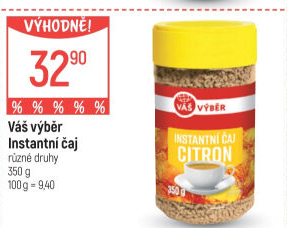 Instantní čaj Váš Výběr