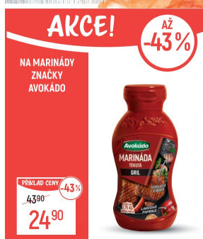Marináda Avokádo