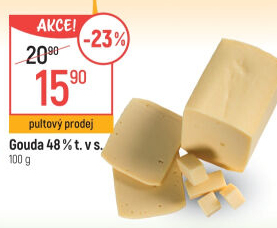 Sýr Gouda 48%