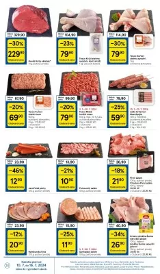 akční leták Tesco 10.7.2024-16.7.2024