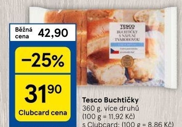Buchtičky české Tesco