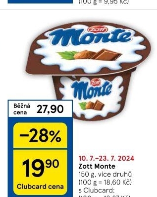 Dezert Monte Zott