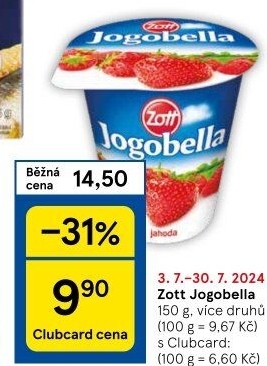 Jogurt Jogobella Zott