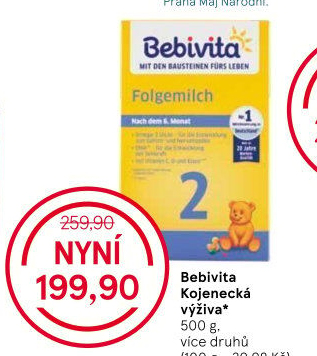 Kojenecká výživa Bebivita
