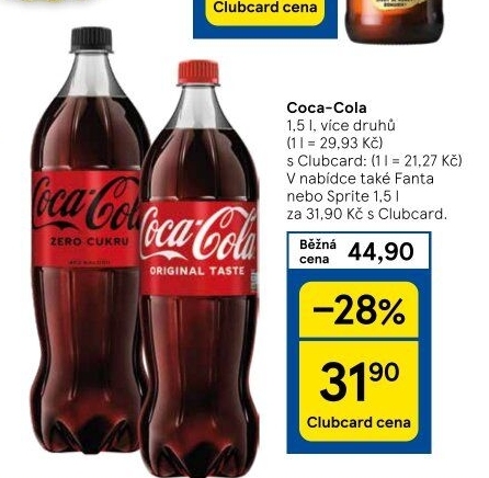 Limonáda Coca Cola