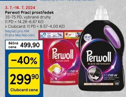 Prací prostředky Perwoll