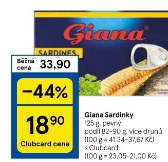 Sardinky Giana