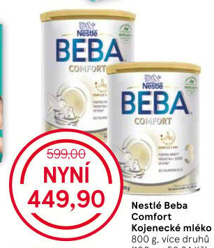 Výživa mléčná Comfort Beba Nestlé