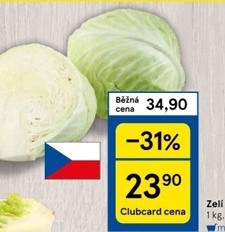 Zelí hlávkové bílé