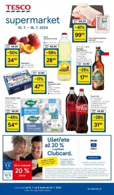 akční leták Tesco 10.7.2024-16.7.2024