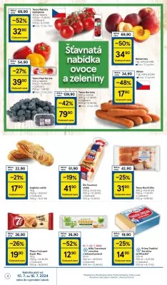 akční leták Tesco 10.7.2024-16.7.2024