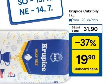 Cukr krupice TTD