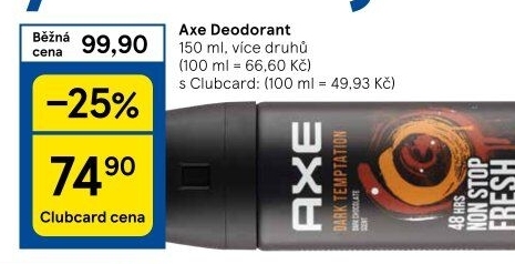 Deodorant sprej Axe