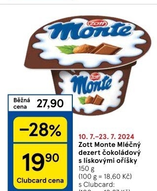 Dezert Monte Zott