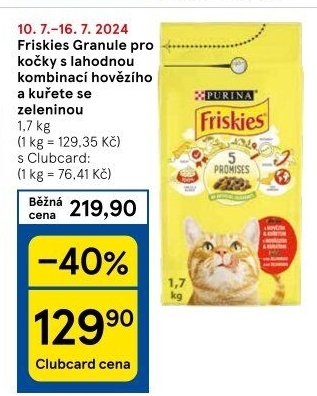 Granule pro kočky Friskies