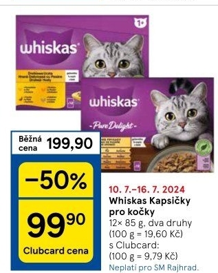 Kapsičky pro kočky Whiskas