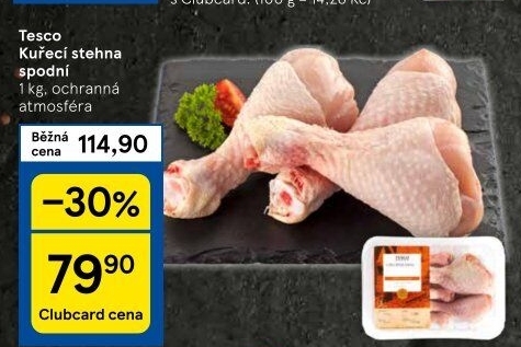 Kuřecí stehna Tesco