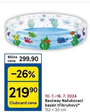 Nafukovací dětský bazén Bestway