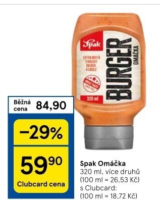 Omáčky Spak