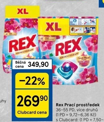 Prací prostředky Rex