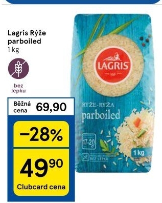Rýže parboiled Lagris