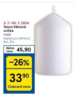 Svíčky Tesco