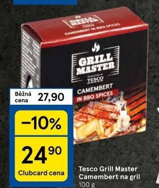 Sýr Camembert na gril Grill Master Tesco